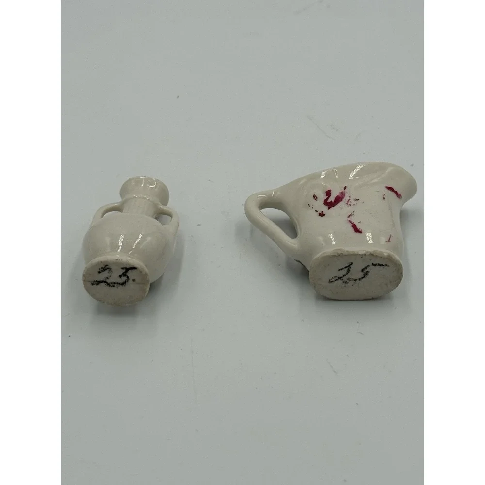 Pair Of Mini Vases Made In Japan Porcelain
